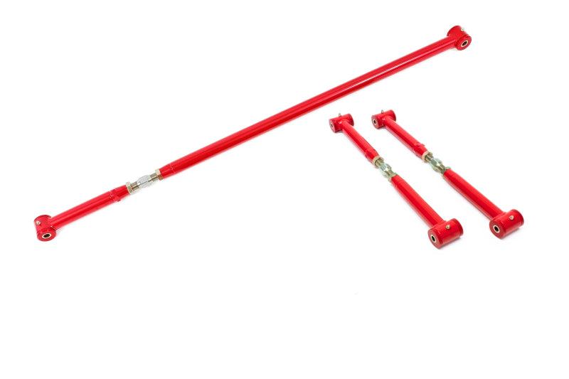 BMR 82-02 3rd Gen F-Body On-Car Adj. Rear Suspension Kit (Polyurethane) - Red - RSK035R