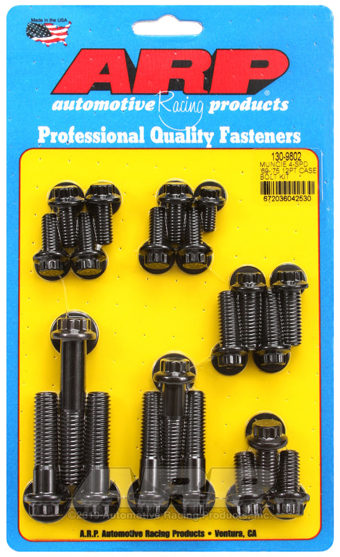 ARP Muncie 4-spd &#39;69-&#39;75 12pt trans case bolt kit - 130-9802