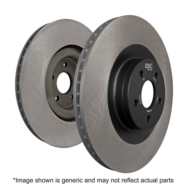 EBC 81-86 Alfa Romeo Alfetta GTV6 2.5L RK Series Premium Front Rotors - RK093 for 1981-1986 Alfa Romeo GTV 6 - front view