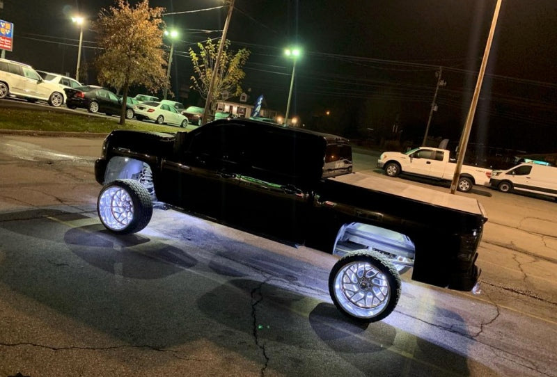 Oracle LED Illuminated Wheel Rings - White SEE WARRANTY - 4215-001