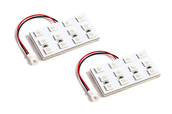 Diode Dynamics LED Board SMD12 - Green (Pair) - DD0147P for 1994-2004 Ford Mustang - front view