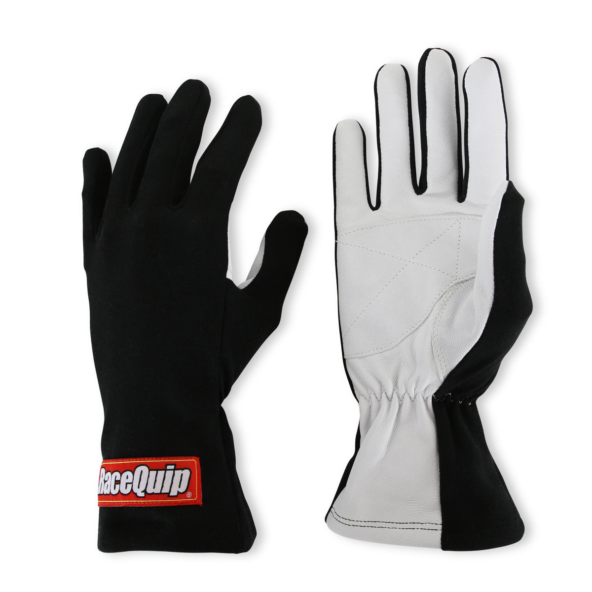 RaceQuip Black Basic Race Glove - Medium