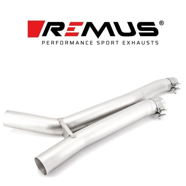 Remus 2019 BMW X3 M Competition F97 3.0L Turbo 3 (S58B30A w/GPF) Connection Tubes - 086219 6000 by Remus
