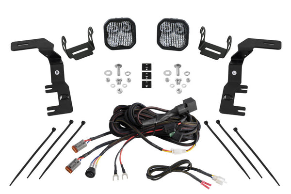 Diode Dynamics 2023+ Chevrolet Colorado Stage Series Ditch Light Kit SS3 Pro White Combo - DD7813 for 2023-2026 Chevrolet Col