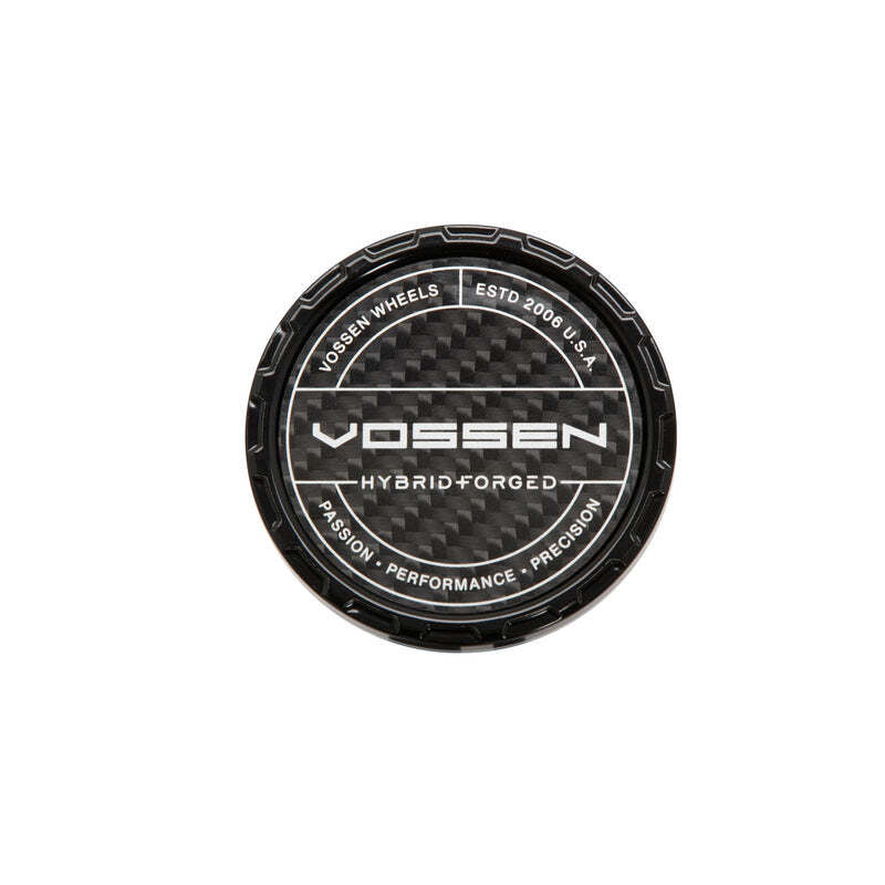 Vossen HF Carbon Billet Sport Cap 2.0 - Small (VHF) - Gloss Black - Twill Weave (Gloss) - CAPBSC2-SM-HF-BC-W