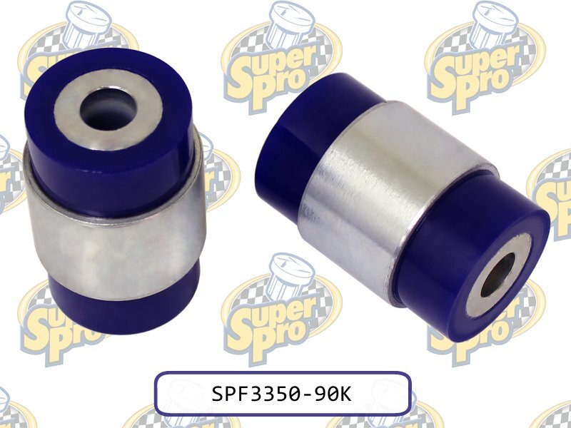 SuperPro - Rear Forward Lower Control Arm - Inner Bushing Kit - MOTORSPORT - SPF3350-90K for 2006-2023 Volkswagen GTI - angle