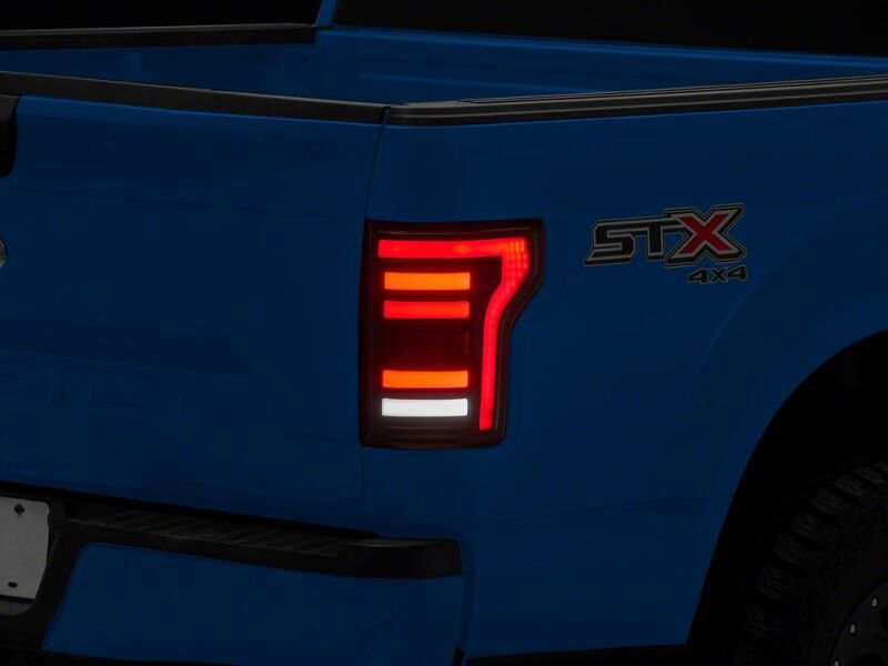 Raxiom 15-20 Ford F-150 RBX LED Tail Lights- Black Housing- Smoked Lens - T620247 - close-up view 8