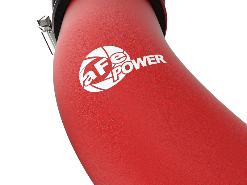 aFe BladeRunner 2-1/2 IN Aluminum Hot Charge Pipe Red 22-23 Subaru WRX H4-2.4L (t) - 46-20668-R