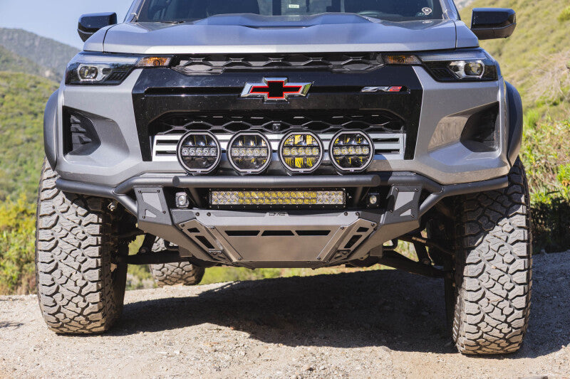 DV8 Offroad 23-26 Chevrolet Colorado ZR2 Tube Front Bumper - FBCS3-04