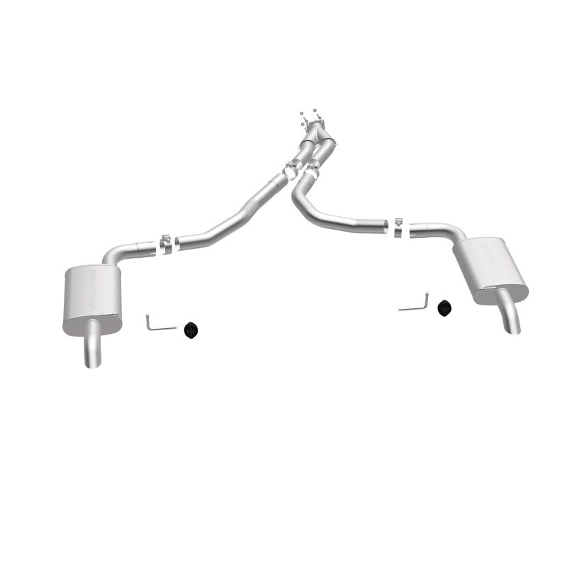 MagnaFlow 75-79 Chevy Corvette V8 5.7L Dual Split Rear Exit Stainless Cat-Back Perf Exhaust - 16710