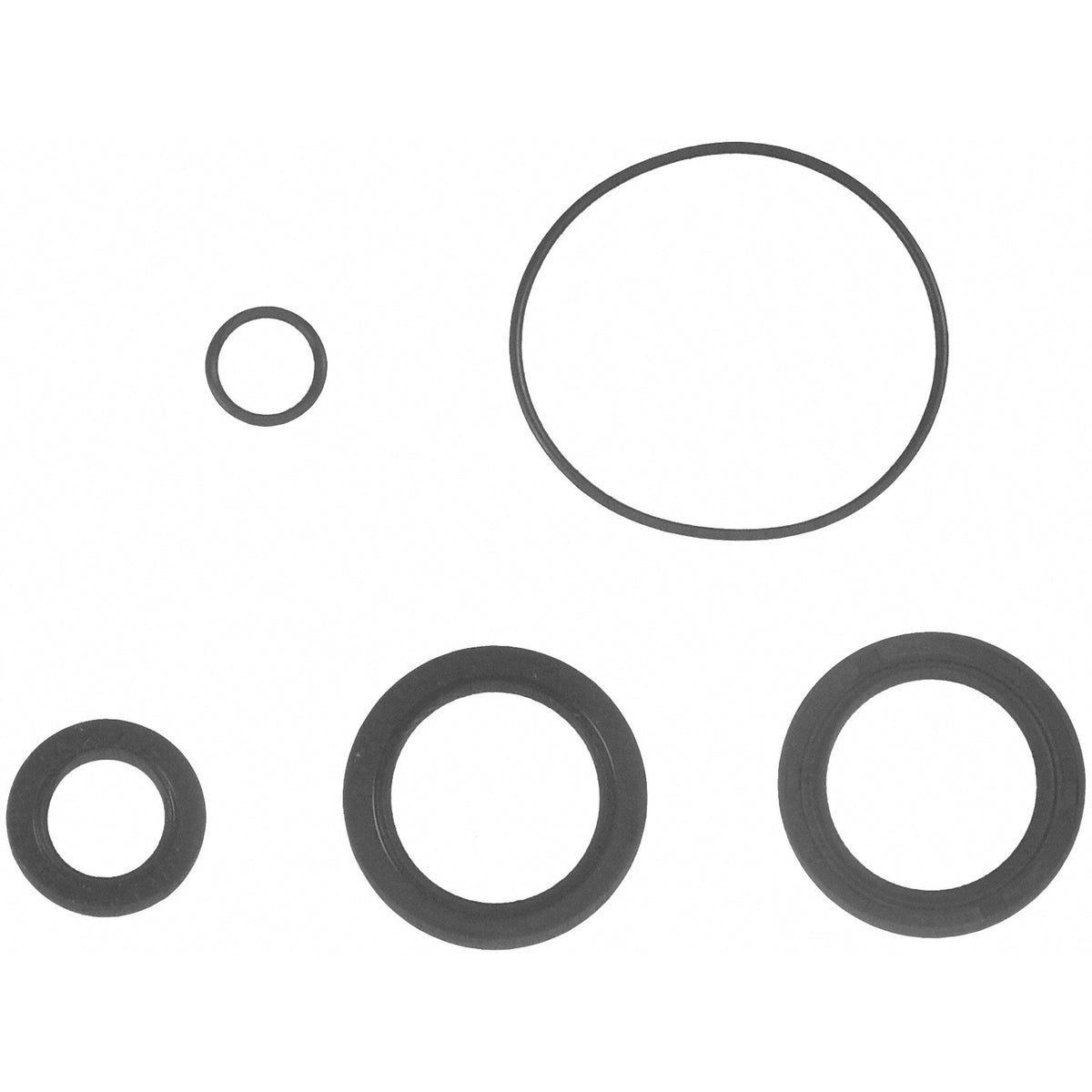 Fel-Pro Toyota Tercel TCS 45019 Engine Crankshaft Seal Kit - TCS45019 for 1997-1998 Toyota Tercel - front view