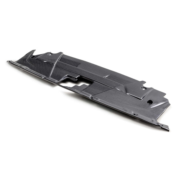Anderson Composites 2024 Ford Mustang Carbon Fiber Radiator Cover - Matte Finish - AC-CP24FDMU-MF for 2024-2026 Ford Mustang 