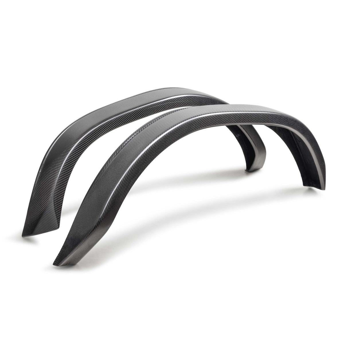 Anderson Composites 22-25 Ford Bronco 2DR Everglades Style Carbon Fiber Rear Fender Flares - AC-FLR22FDBREG2D-R