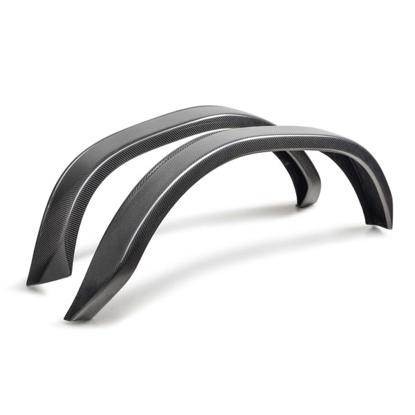 Anderson Composites 22-25 Ford Bronco 2DR Everglades Style Carbon Fiber Rear Fender Flares - AC-FLR22FDBREG2D-R for 2022-2026