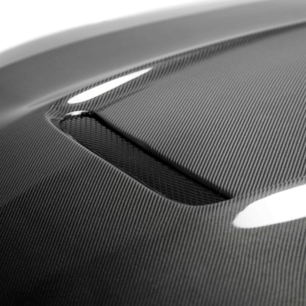 Anderson Composites 2018-2022 Ford Mustang Type-GR Fiberglass Hood - AC-HD18FDMU-GR-GF