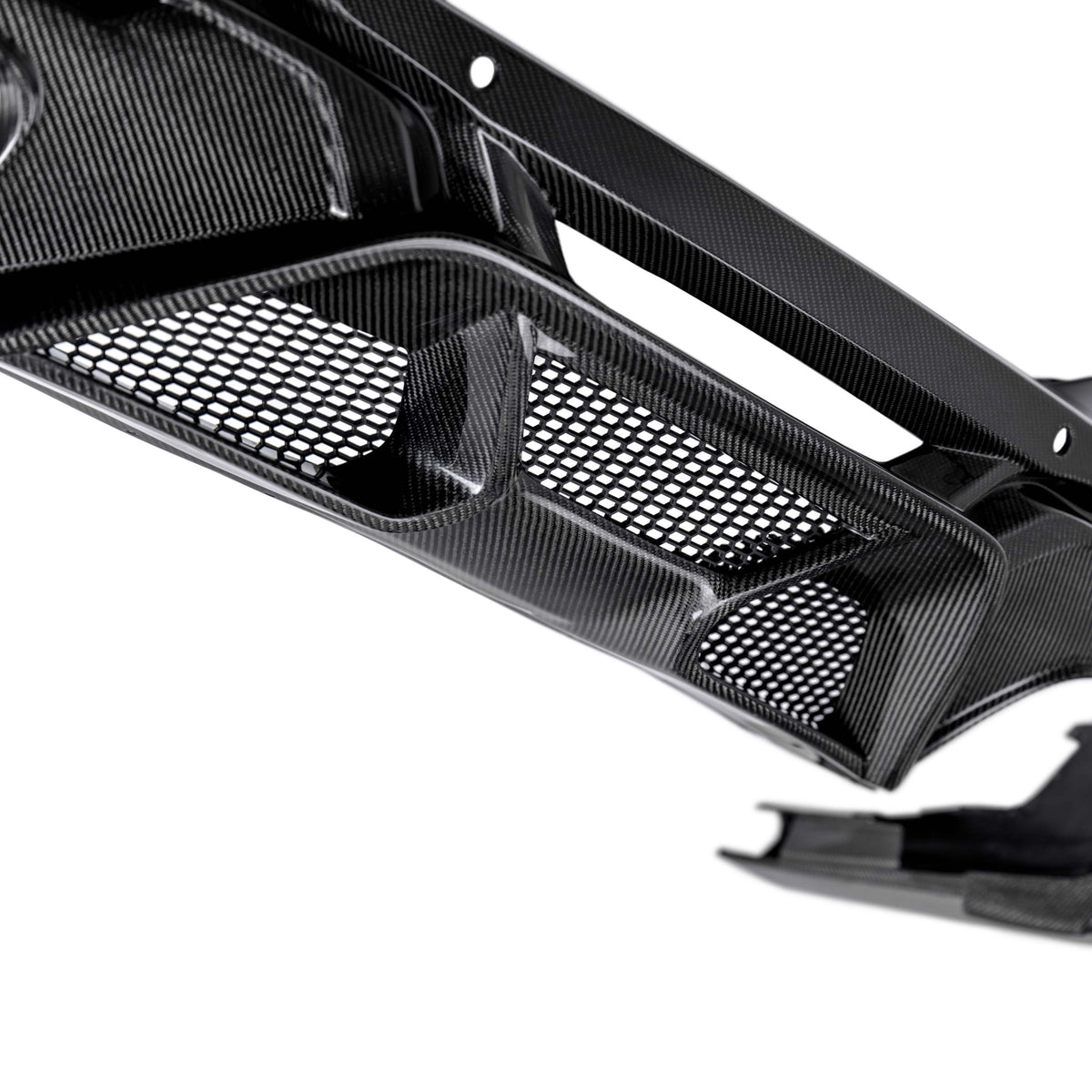 Anderson Composites 2024 Ford Mustang Type-GT5 Carbon Fiber Rear Diffuser - AC-RL24FDMU-GT5 for 2024-2026 Ford Mustang - deta