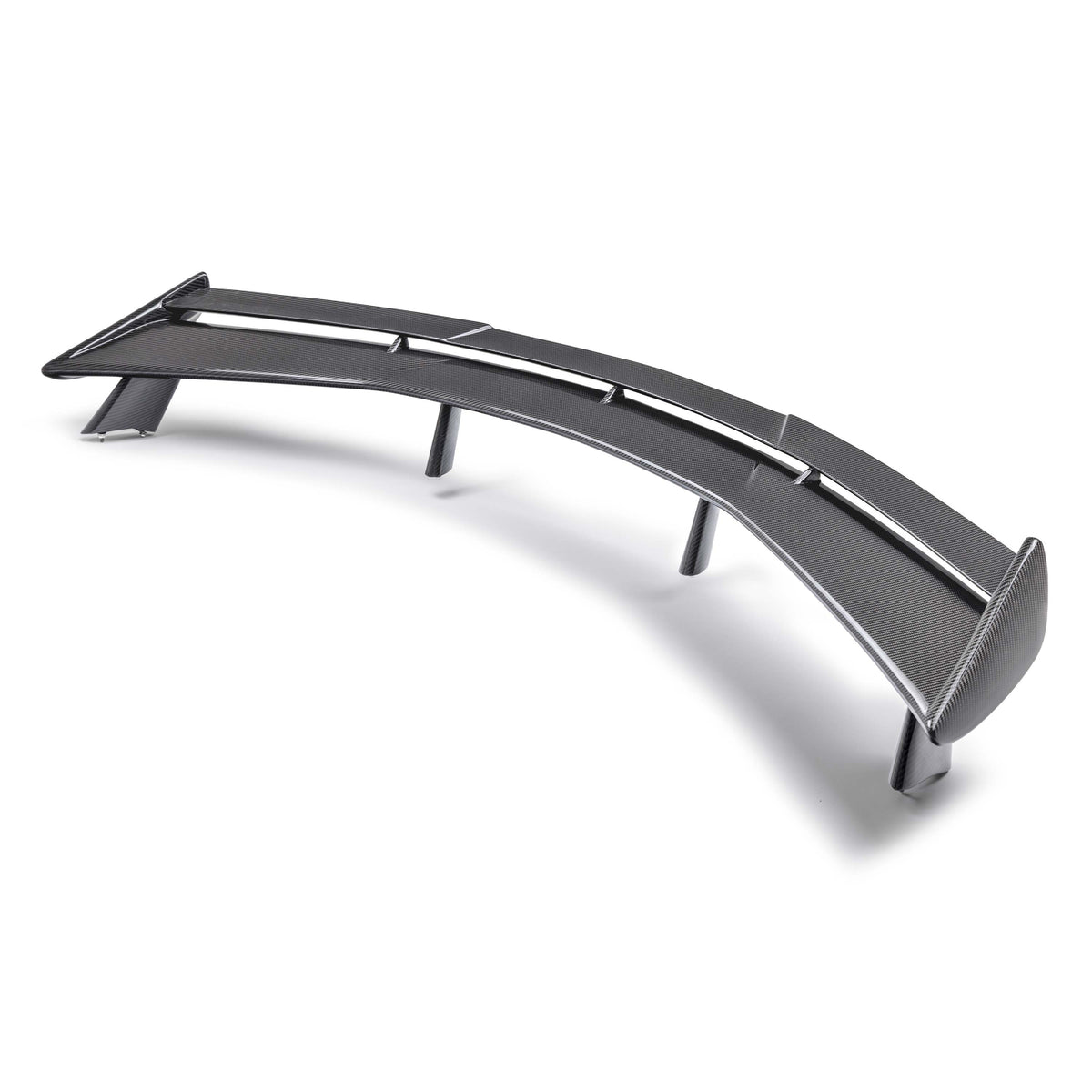 Anderson Composites 20-25 Chevrolet C8 Type-HWD Carbon Fiber Double Spoiler - AC-RS20CHC8-HWD