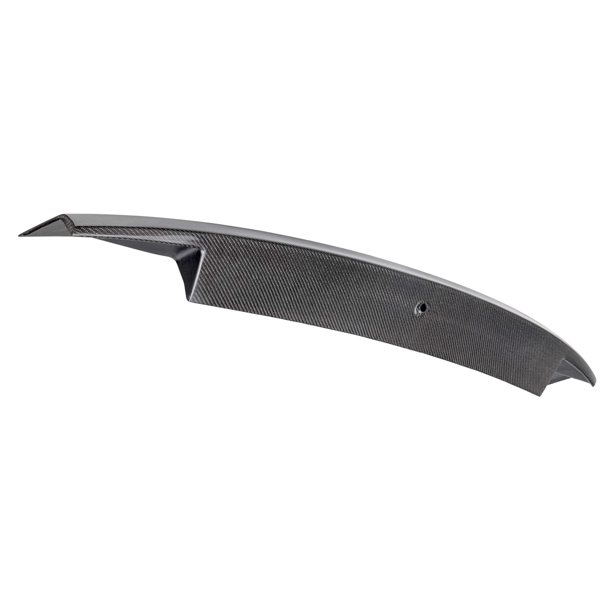 Anderson Composites 2024 Ford Mustang Type-AC Carbon Fiber Rear Spoiler Module W/ Spoiler Holes - AC-RSM24FDMU-AC