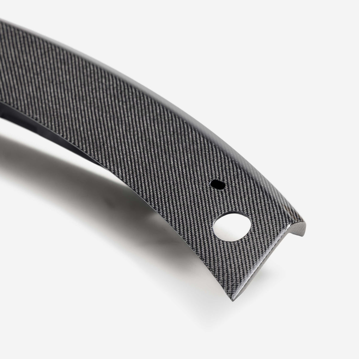 Anderson Composites 2024 Ford Mustang Type-AC Carbon Fiber Rear Spoiler Module W/ Spoiler Holes - AC-RSM24FDMU-AC