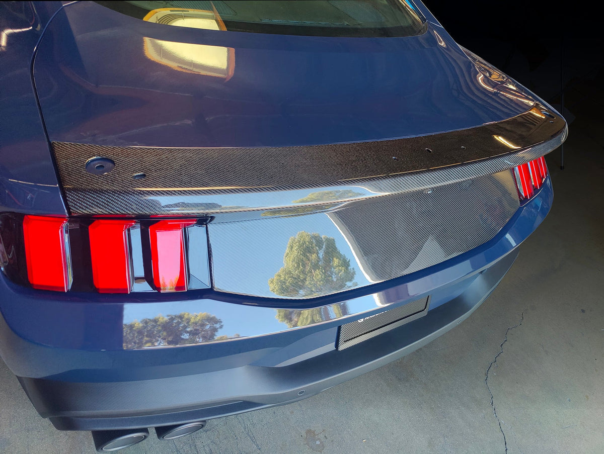 Anderson Composites 2024+ Ford Mustang Type OE Carbon Fiber Rear Spoiler Module - AC-RSM24FDMU