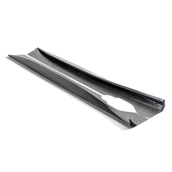 Anderson Composites 23-24 Chevrolet Corvette C8 Z06 Carbon Fiber Type-AZ Rocker Panel Splitter - AC-SS23CHC8Z6-AZ
