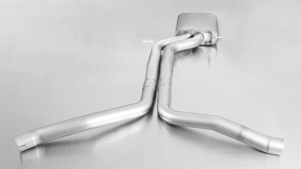 Remus 2012 Audi RS4 Avant Quattro (B8) 4.2L (Cfs) Axle Back Exhaust - 049010 0400 by Remus
