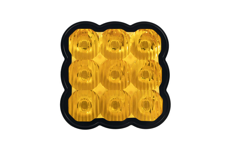 Diode Dynamics SS5 Lens - Yellow Driving - DD7222