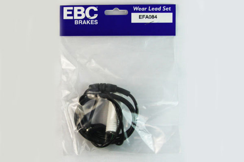 EBC 04-10 BMW 525i 3.0 (E61) Manual Rear Wear Leads - EFA084 for 2004-2010 BMW 5 Series - front view