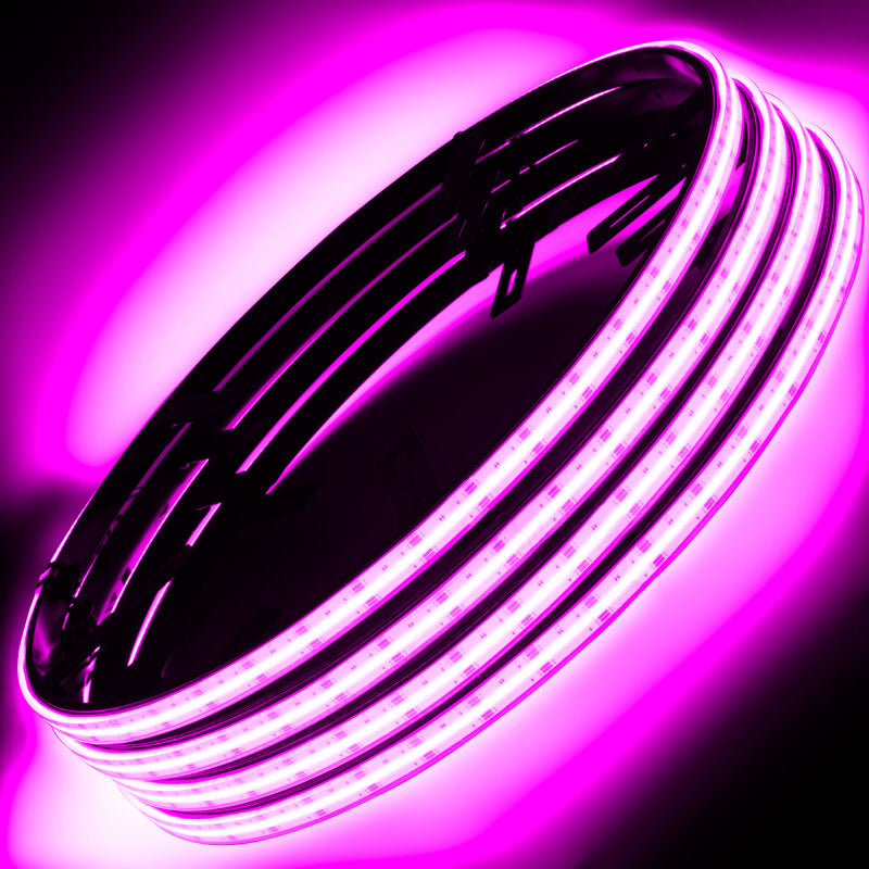 ORACLE Lighting LED Illuminated Wheel Rings 16.5in PLASMA ColorSHIFT w/BC2 Bluetooth Controller - 4238-BC2