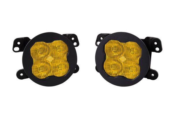 Diode Dynamics SS3 Pro Type M Kit ABL - Yellow SAE Fog - DD7048 for 2009-2019 Dodge Journey - front view