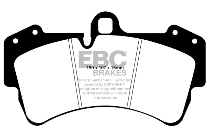 EBC Brakes Bluestuff Street and Track Day Brake Pads - DP51473NDX