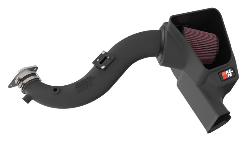 K&amp;N 2024 Ford Mustang Ecoboost L4-2.3L F/L Turbo Aircharger - Cold Air Intake System - 63-2627