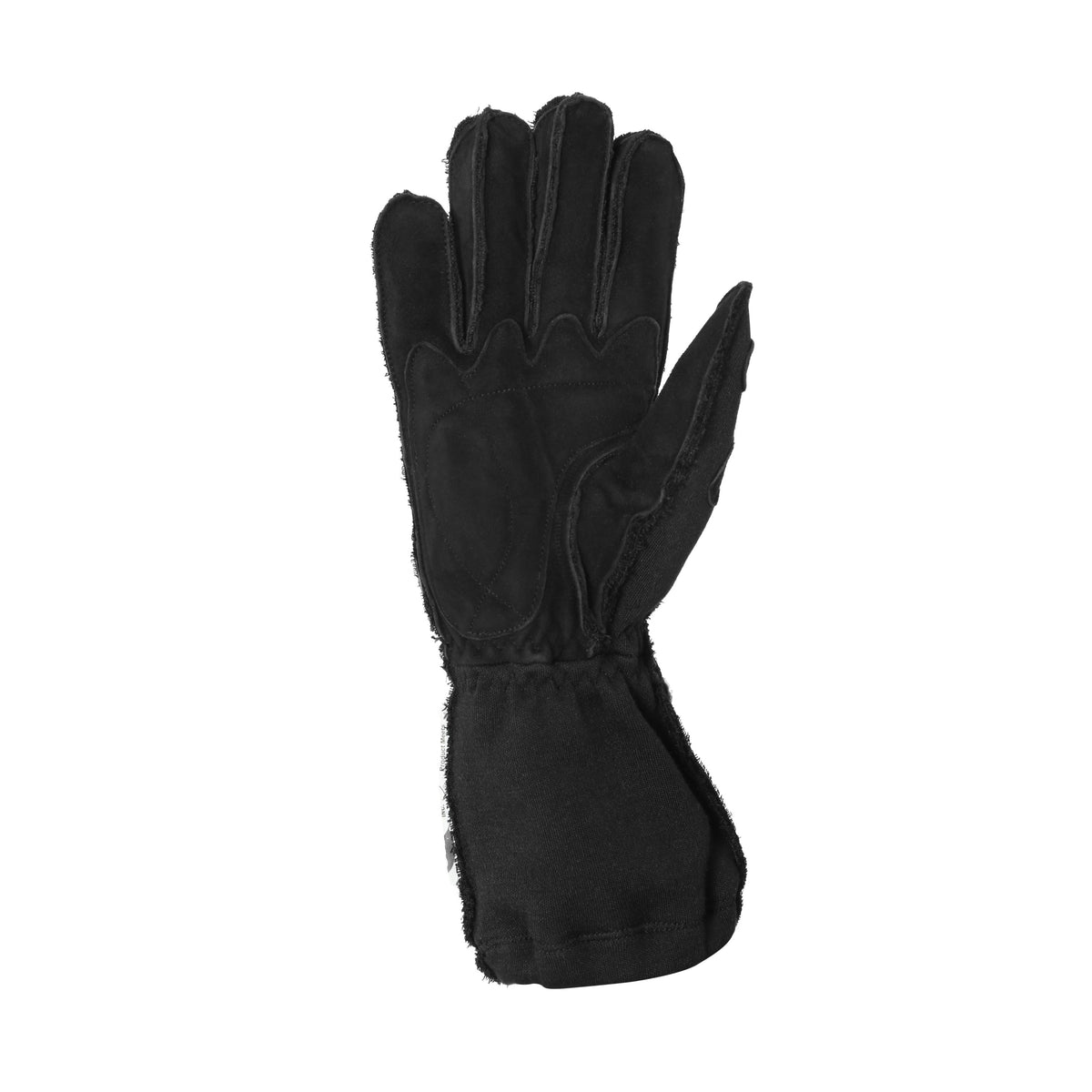 RaceQuip 356 Series 2 Layer Nomex Outseam Race Gloves SFI 3.3 / 5 All Black Medium