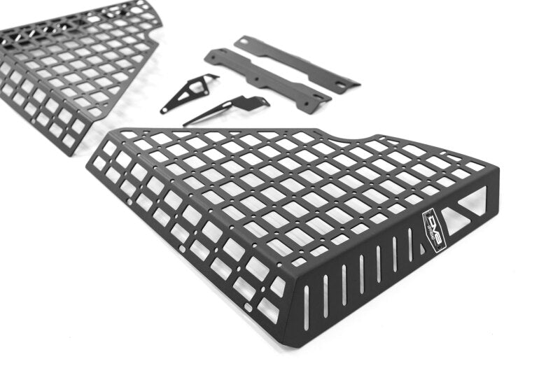 DV8 Offroad 07-18 Jeep Wrangler JK 4-Door Pocketed Rear Window Molle Panels - MPJK-02