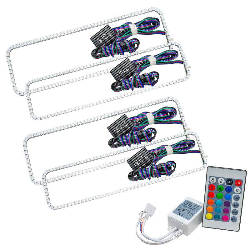 Oracle Ford F250 05-07 Halo Kit - ColorSHIFT w/ Simple Controller SEE WARRANTY - 2248-504