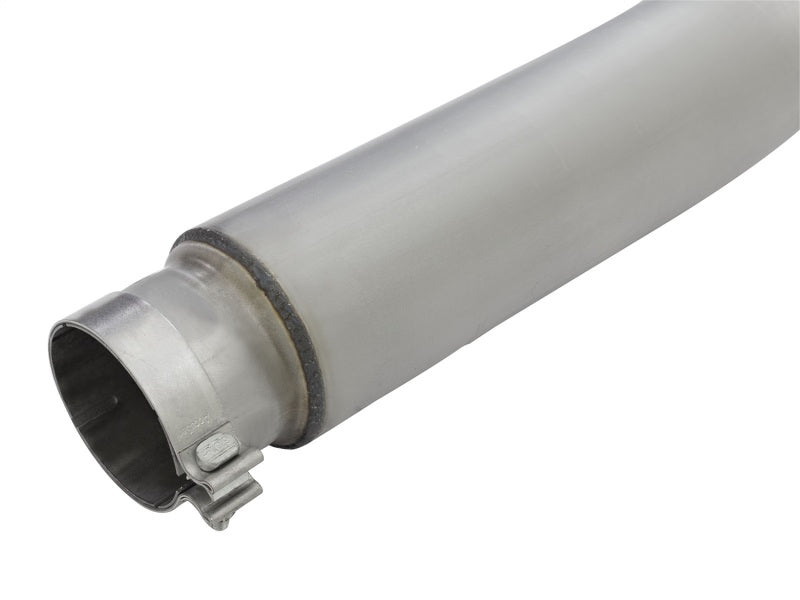 aFe Atlas Exhaust 5in DPF-Back Exhaust Aluminized Steel 2016 Nissan Titan XD V8-5.0L w/ Polished Tip - 49-06112-P