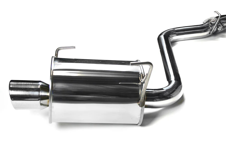 Invidia 08-09 WRX Sedan Q300 Single Stainless Steel Tip Cat-back Exhaust - HS08SW4G3S