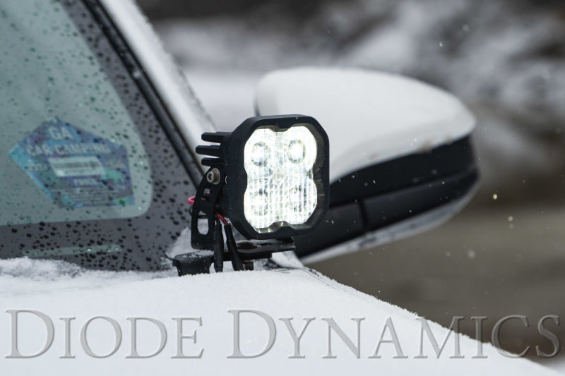 Diode Dynamics 10-21 Toyota 4Runner Stage Series 2in LED Ditch Light Kit - Pro White Combo - DD6752