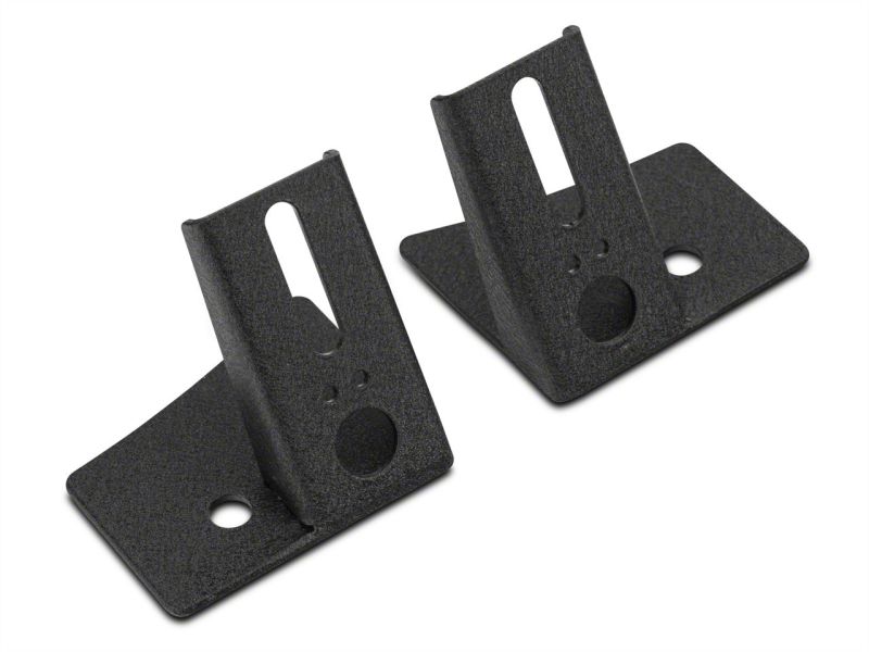 Raxiom 07-18 Jeep Wrangler JK Windshield Mounted Light Brackets - J106736