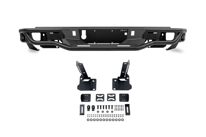 DV8 Offroad 23-26 Chevrolet Colorado/GMC Canyon Tube Rear Bumper - Micro Texture Black Powder Coat - RBCS3-04