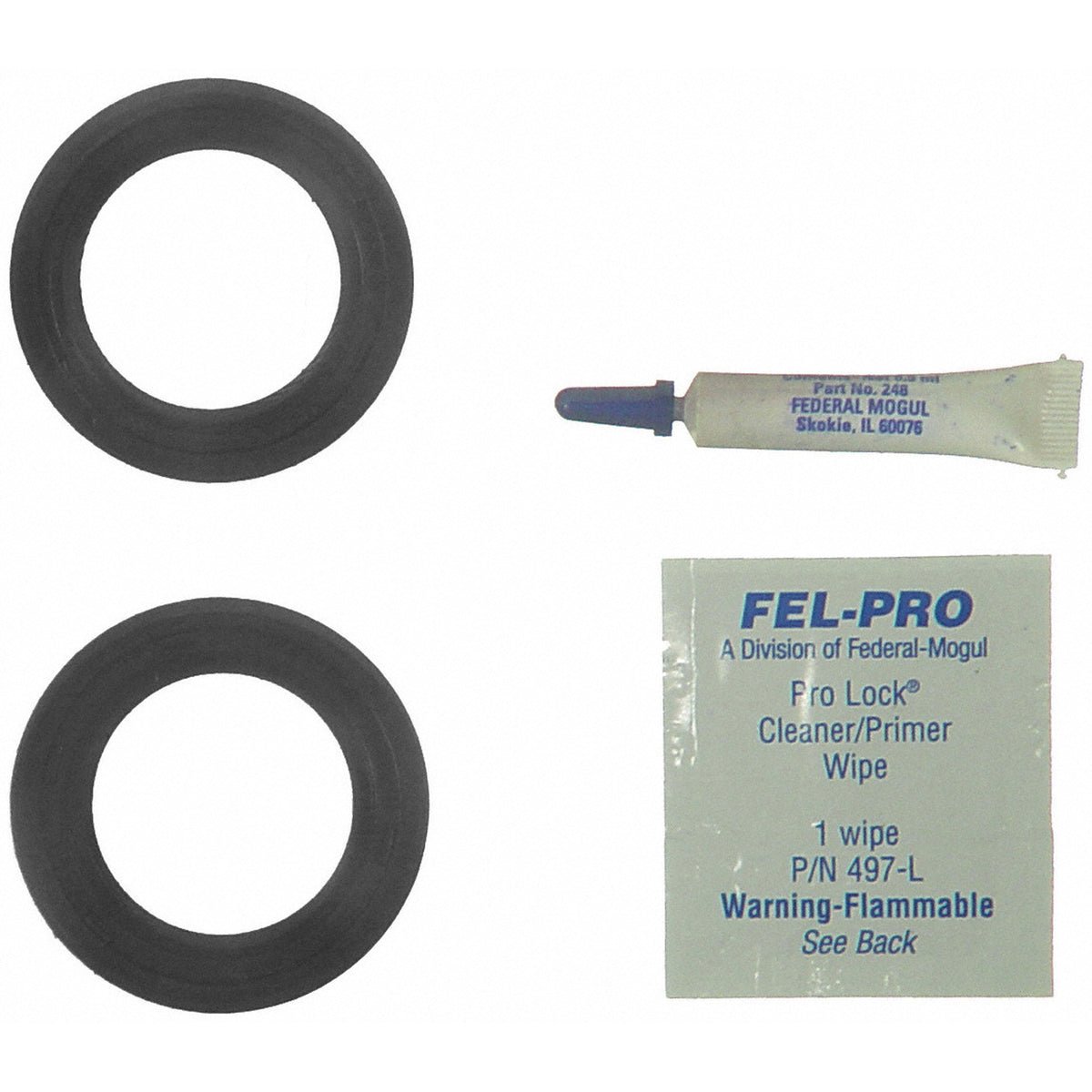 Fel-Pro Dodge Aries TCS 45691 Engine Camshaft Seal Kit - TCS45691 for 1981-1988 Dodge Aries - front view
