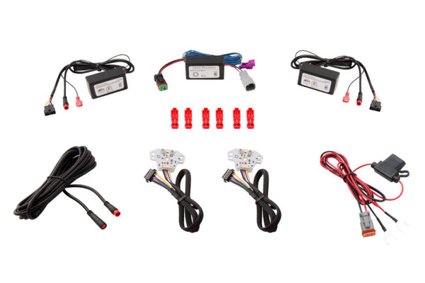 Diode Dynamics RGBW DRL LED Boards for 2019-2021 Dodge Charger - DD2282 for 2019-2021 Dodge Charger - front view