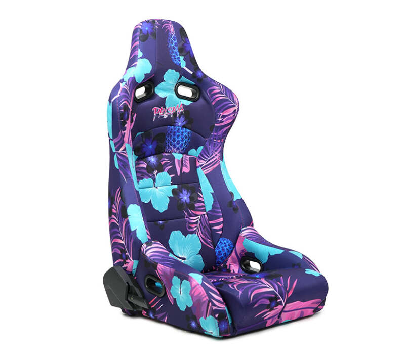 NRG Prisma Lab Reclinable Bucket Racing Seat - Pair (Pina) - RSC-710 L/R-PINA - close-up view