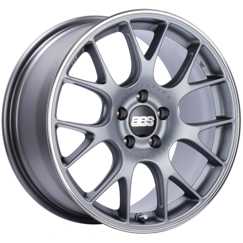 BBS CH-R 18x8.5 5x112 ET47 Brilliant Silver Polished Rim Protector Wheel -82mm PFS/Clip Required - CH139SPO