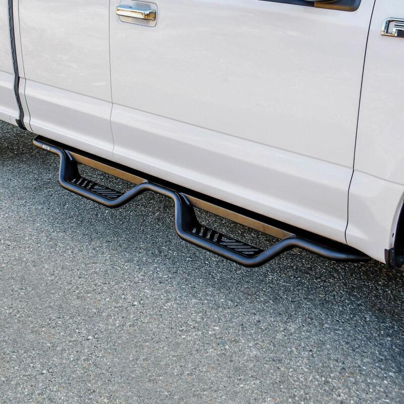 Westin 15-26/17-26 Ford F-150/F-250/F-350/F-450 SuperCab Outlaw Drop Nerf Step Bars Tex Black - 20-13935
