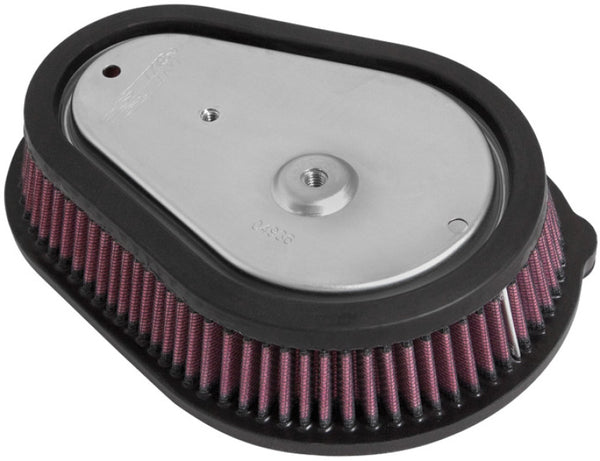 K&N Unique Air Filter - Replacement Element for RK-3931 - E-3975 by K&N Engineering - front view