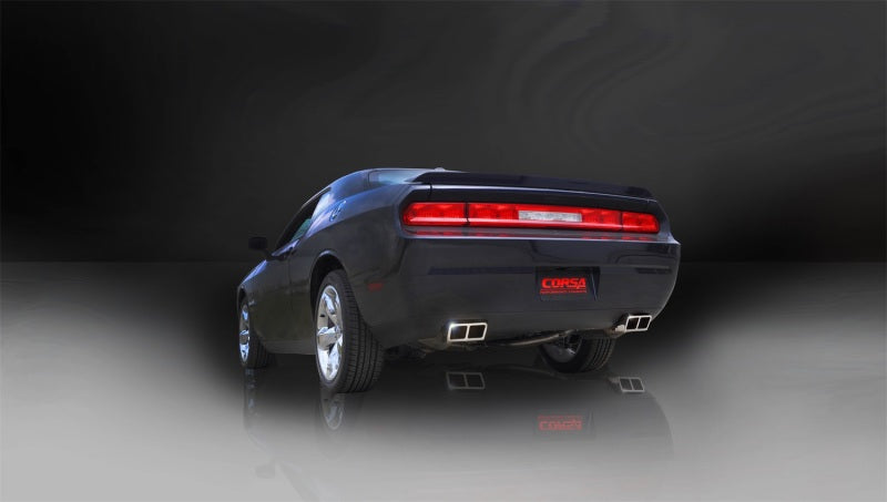 Corsa 2011-2014 Dodge Challenger R/T 5.7L V8 Polished Xtreme Cat-Back Exhaust - 14529