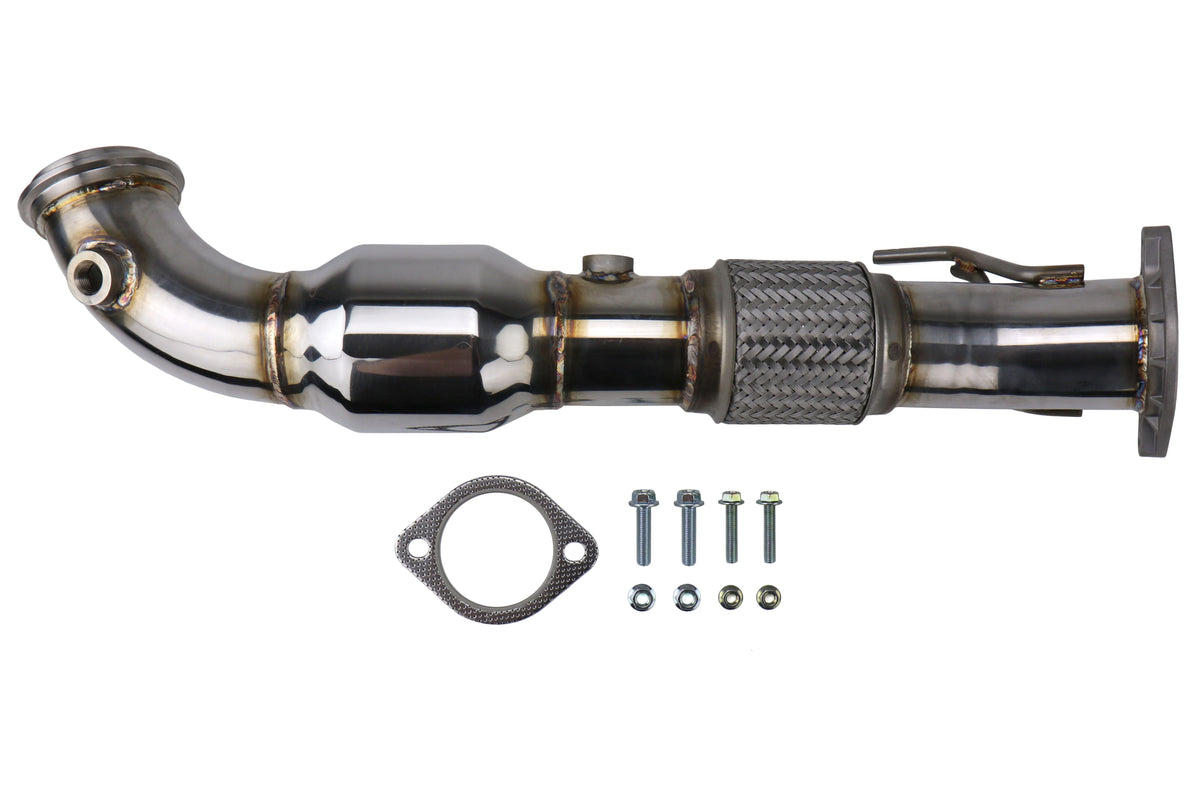Invidia 13+ Ford Focus ST Down Pipe w/ High Flow Cat - HS13FFSDPC