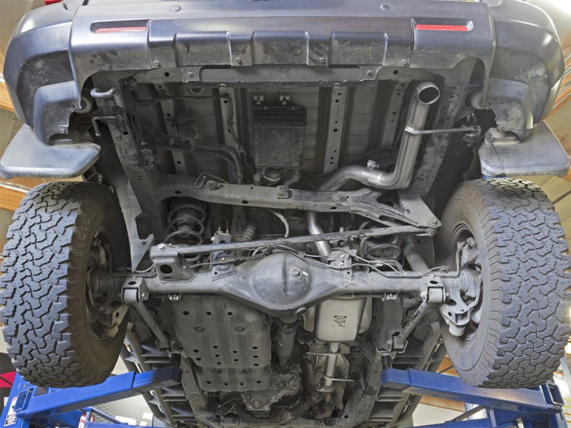 aFe Scorpion 2-1/2in Aluminized Steel Cat-Back Exhaust 07-17 Toyota FJ Cruiser V6 4.0L - 49-06038