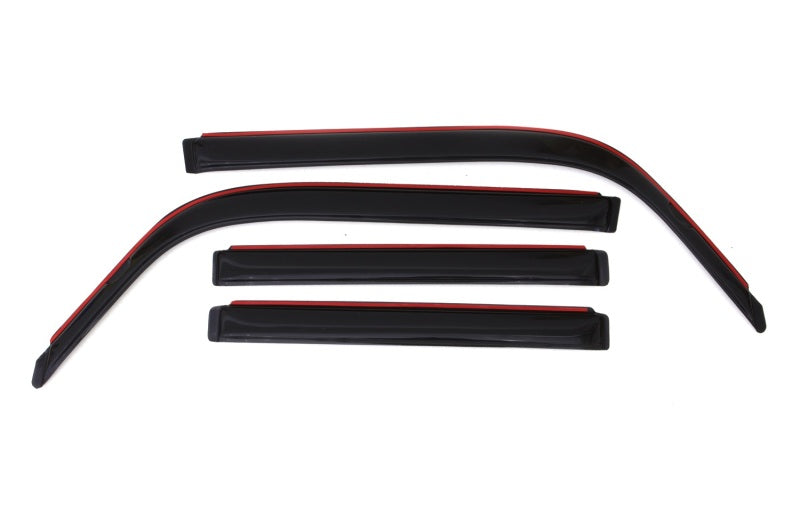 AVS 04-06 Scion XB Ventvisor In-Channel Front &amp; Rear Window Deflectors 4pc - Smoke - 194527